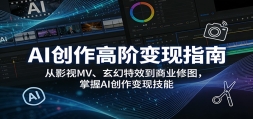 AI�����߽ױ���ָ�ϣ���Ӱ��MV��������Ч����ҵ��ͼ������AI�������ּ���