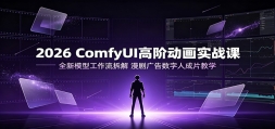 2026 ComfyUI�߽׶���ʵս�Σ�ȫ��ģ�͹�������⣬�����������˳�Ƭ��ѧ
